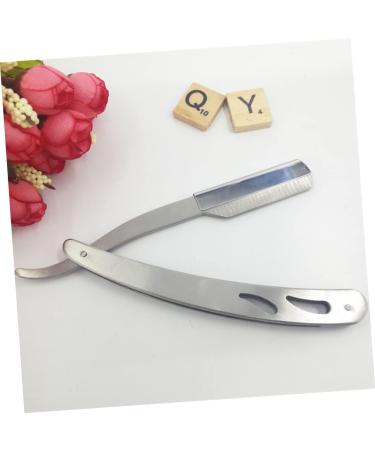 Beaupretty 6 StK Stainless Steel Hairdresser Razor - Professional Shaving Handbook & Precision Grooming Tool - Buy Online on GoSupps.com