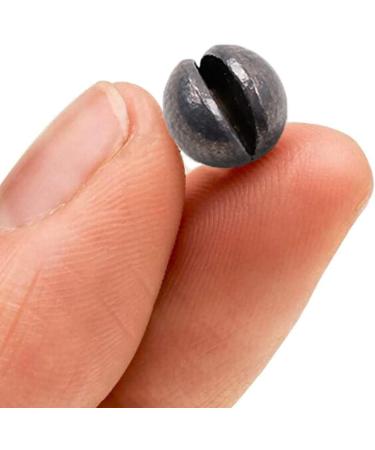 LUSHAZER Fishing Weights Sinkers Kit  100pcs Round Split Shot Sinker  Fishing Weights Egg Sinkers 5 Sizes  7/1000 oz  17/1000 oz  7/200 oz  1/20 oz  7/100 oz  Plastic Box Pack 3.8 x 1.9 x 0.7 inch Single Open - Buy Online on GoSupps.com