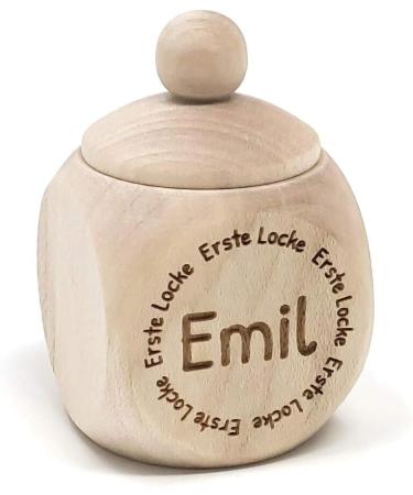 Personalized KATINGA Wooden Tooth Fairy Box for Milk Teeth - Engraved Curl Box 4x4x6cm - Buy Online on GoSupps.com