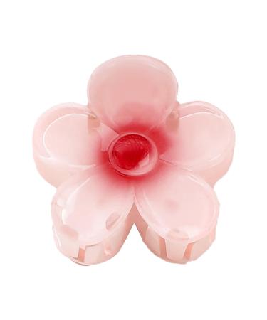 Wectirc Hair Clips For Women Flower Hawaiian Flower Strong Hold Clips Strong Hold Hair Clips Flower Hair Accessories For Women & Girls For Thick & Thin Hair Gradient light pink