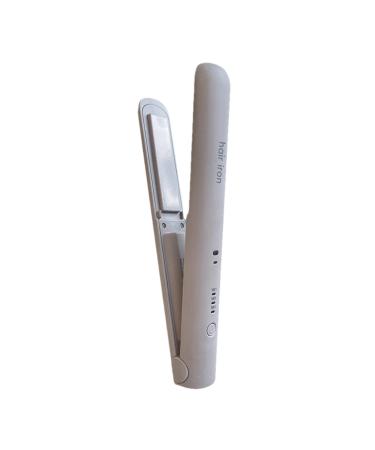 Ceramic Travel Straightener Anti Static Flat Iron Beauty Iron Heating Curler Floating Plates Straightener Portable Hair Iron Straightener Versatile Styling for Curly and Straight Hair Trave
