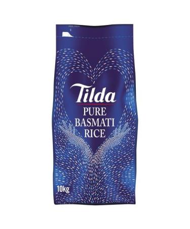Tilda's Pure Basmati Grain Rice 10kg - (Pack of 1)