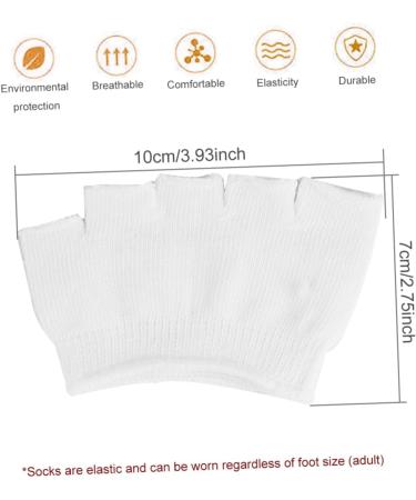Fomiyes 16 Pairs Cotton Half Socks for Women & Men | Invisible Peep-Toe & Sports Shoe Liners - Buy Online on GoSupps.com
