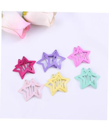 FRCOLOR Star Hair Clip hair for kids infant suit kids hair kids suit kids hairpins barrettes clip Pentagram Colorful Star Hair Clip - Buy Online on GoSupps.com