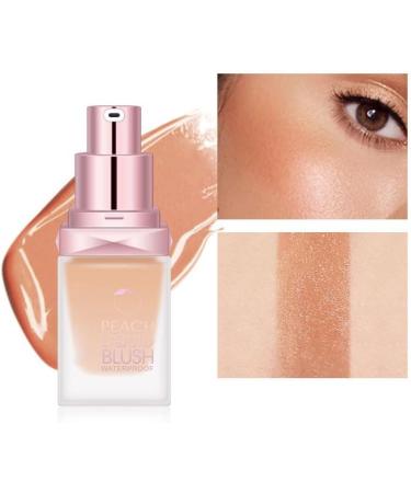 Liquid Blush Matte Velvet Cheek Blush Long-Lasting Waterproof Weightless Smudge-Proof Natural Look 0.6 Oz. (orange) - Buy Online on GoSupps.com