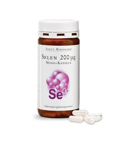 Sanct Bernhard Selenium 200 g mono capsules content 180 capsules for 6 months - Buy Online on GoSupps.com