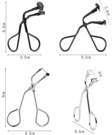 Mini Eyelash Curler Portable Useful Stainless Steel Curling Partial Eyelashes Auxiliary Beauty Tools Natural Eye Lashes Makeup C1 - Buy Online on GoSupps.com