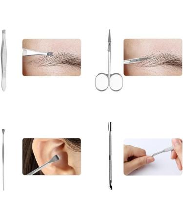 Nail Clipper Set Professional Manicure Set 8 Pieces Grooming Kit Manicure Pedicure Tools Travel Nail Set Personal Care Beauty - Buy Online on GoSupps.com