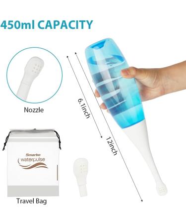 Acwoo Portable 450ml Intimate Shower - Best Postpartum Care & Replacement Shower Heads | On-the-Go Hygiene for Women - Buy Online on GoSupps.com
