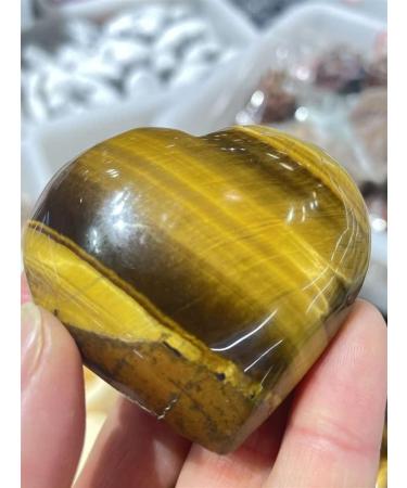 Natural Crystal Rough Natural Magic Natural Tiger Eye Stone Love Crystal Hand-Carved Tiger Eye Stone polishing (Size : 2pcs) - Buy Online on GoSupps.com