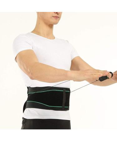 Buy Indian Lumbar Support Belt for Pain Relief | Back Support for Sciatica Herniated Disc Scoliosis - Unisex Adjustable Strap - Buy Online on GoSupps.com