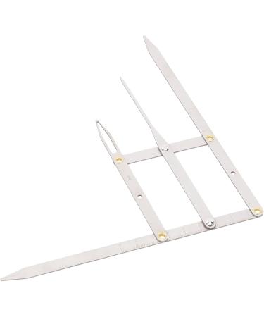 ZHONGHE 1Pcs Eyebrow Ruler Permanent Makeup Eyebrow Ruler Divider Caliper Microblading Stencil Shaping Tool Tattoos Accessories Supplies - Buy Online on GoSupps.com