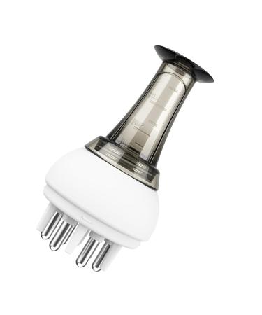Anti Hair Loss Scalp Care Tool | Easy Use Liquid Dispenser & Massager | Hair Care Accessory - White - Buy Online on GoSupps.com