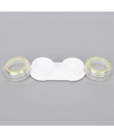 Portable Contact Lens Box - Travel-Friendly Storage Case with Tweezer & Pencil Tool for Safe Lens Protection - Buy Online on GoSupps.com