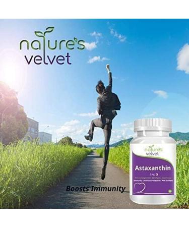 QURA Nature's Velvet Lifecare Astaxanthin (60 Softgels 2 mg) - Buy Online on GoSupps.com