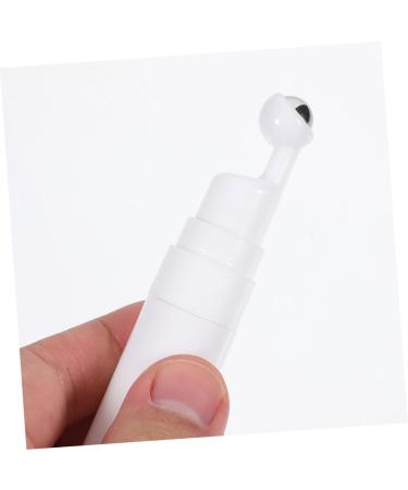Mikinona Refillable Eye Serum Bottle Under Eye Cream Walker Refillable Bottle Eye Serum Roller Eye Cream Applicator Empty Cream Bottle Cosmetic Bottle Lotion Acrylic Bottled White Travel 9.20X1.70X1.70CM White - Buy Online on GoSupps.com