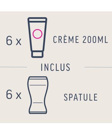 Veet Expert - Lot de 6 Cr mes D pilatoires 200 ml - Buy Online on GoSupps.com