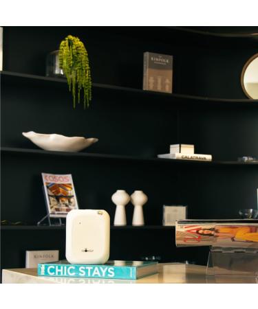 Smart Bluetooth Essential Oil Diffuser - Waterless Aromatherapy & Air Freshener for Home & Office - 1 500 SQFT Coverage with 150ml Bottle (White - Buy Online on GoSupps.com