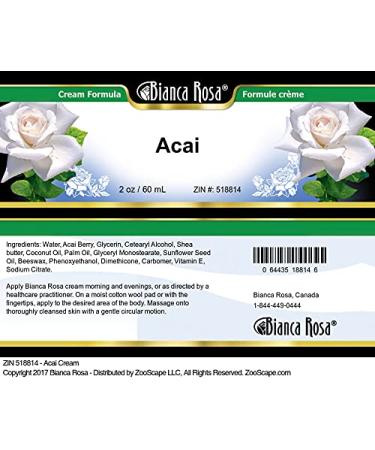 Bianca Rosa Acai Cream (2 oz ZIN: 518814) - 3 Pack - Buy Online on GoSupps.com