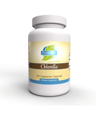 Priority One Vitamins Chlorella 180 Vegetarian Capsules Healthy Immune System Support*