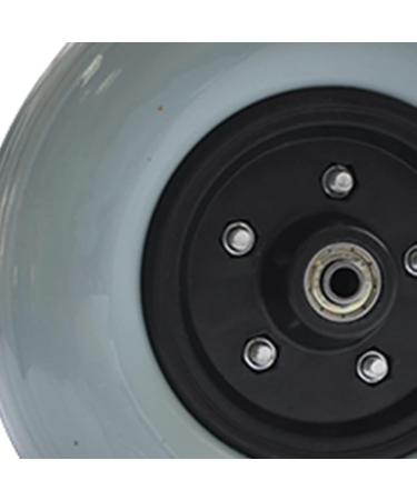 Wheelchair Front Wheel Wheelchair Wheels 8 inch Solid Tire Electric Wheelchair Accessories Wheelchair Front Small Wheel Without Pneumatic Tires/8Inch - Buy Online on GoSupps.com