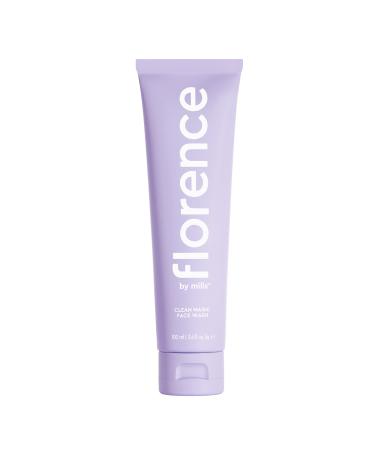 Florence by Mills Clean Magic Face Wash | Dewy + Creamy Face Wash | Cleanses + Refreshes | Removes makeup + Clarifies Skin | Vegan & Cruelty-Free