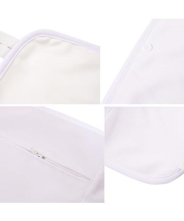 Castor Oil Pack Kit - Reusable Thyroid & Liver Detox Wrap Massage Belt Compress for Neck Relaxation | Premium White Castor Oil Pack - Buy Online on GoSupps.com