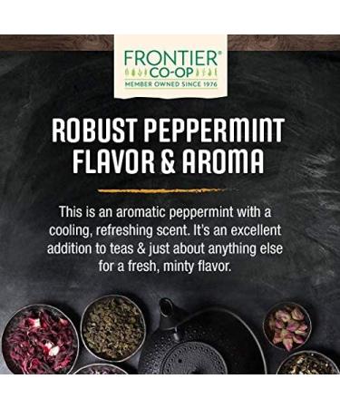 Frontier Co-op Organic Peppermint Leaf 1lb - Cut & Sifted | Shop Now - Buy Online on GoSupps.com