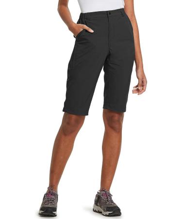 BALEAF Women's Quick Dry Stretch Hiking Cargo Shorts - Black XL - Buy Online on GoSupps.com