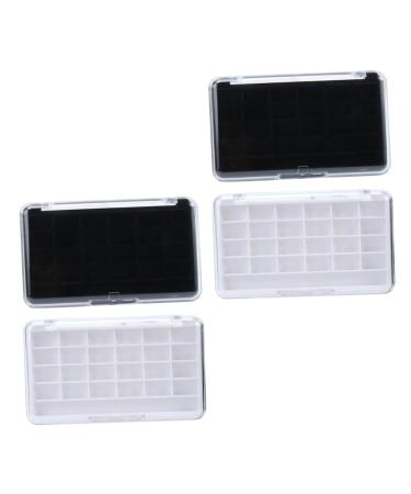 NOLITOY Makeup Pallets 8 Pcs Box Empty Eye Shadow Box Eyeshadow Lipstick Pigment Case Diy Eye Shadow Case Make up Organizer