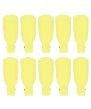 10 Pieces Plastic Gel Nail Polish Remover Clips | Nail Art Soak Off Caps for UV Gel Removal - Studio Quality Tools - Buy Online on GoSupps.com