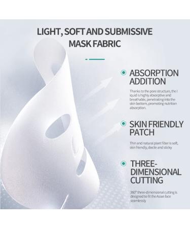 DEleventh Korean Lactobionic Acid Facial Mask 30ml 10pcs | Deep Cleansing Moisturizing Anti-Aging & Anti-Acne Treatment - Shop Internationally - Buy Online on GoSupps.com