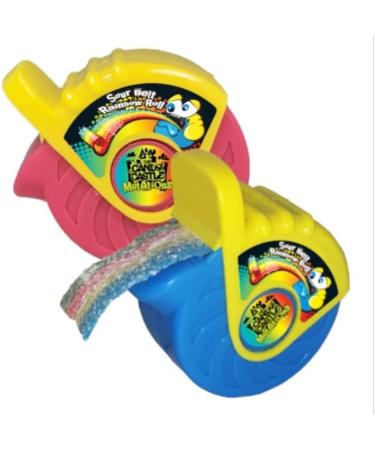 Candy Castle Crew Mutations Sour Rainbow Belt Roll 6 x 35g Delicious Tasty And Twisty Treat Gift Hamper For Birthday Christmas Sold By Kidzbuzz