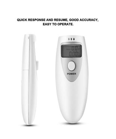 Breathalyzer  Digital LED Screen Portable Breath Tester  Ultra-Portable Pocket Breath Tester for Drivers or Home Use - Buy Online on GoSupps.com