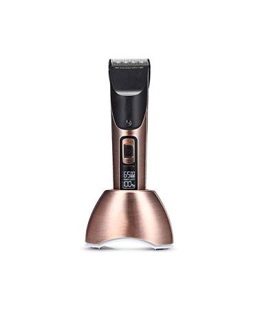 Professional Hair Clippers Cordless Hair Trimmer Rechargeable Beard Trimmer Electric LED Display Haircut Kit for Men and Family Use with Charging Dock 4 Guide Combs
