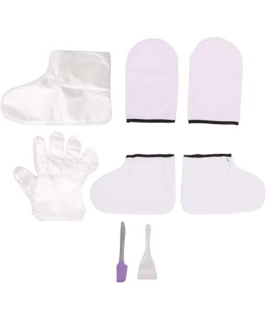 Professional Paraffin Wax Spa Set Gloves Socks for Moisturizing Effect Treatment Including Cloth Gloves and Foot Covers Great for Wax Bath Warm Heater Spa - Buy Online on GoSupps.com