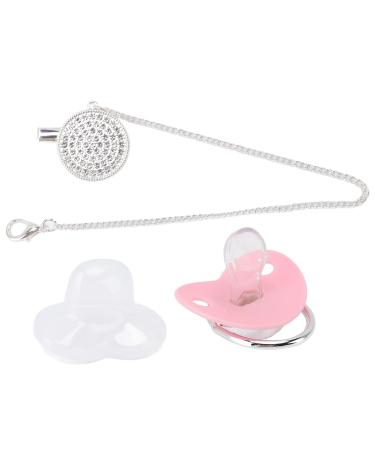 Bling Pacifier - Portable Size M BPA Free Baby Soother (Pink) | International Shipping Available - Buy Online on GoSupps.com