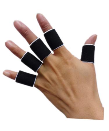 4 Finger Braces for Volleyball | Elastic Sports Finger Sleeves & Protectors - Durable Nylon Support - Buy Online on GoSupps.com