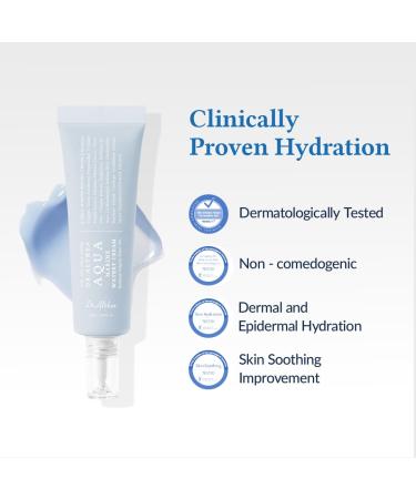 Dr.Althea Aqua Marine Watery Cream | Daily Face Moisturizer for All Skin Types | Deep Hydration Face Cream with Hyaluronic Acid | Vegan Korean Skincare 1.69 Fl Oz 1.7 Fl Oz (Pack of 1) - Buy Online on GoSupps.com