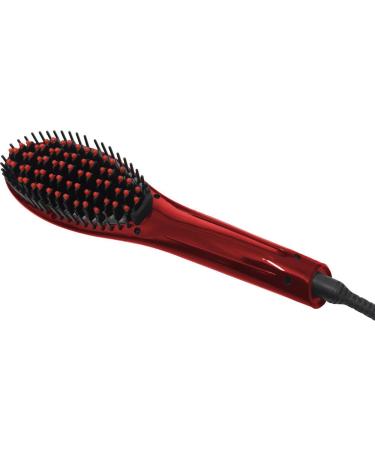 Esplee Hot & Straight Straightening Brush with Temperature Control - Red | International Shipping Available - Buy Online on GoSupps.com