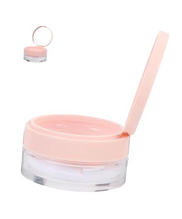 Mipcase Box Portable Makeup Organizer Small Makeup Organizer Makeup Case Powder Make up Cosmetic Case Travel Size 1 Pink