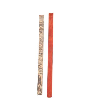 Tovinanna 2 pieces of tickle scratch and scratch Massage device back scratch body itchy tools back itching tool wooden massage device back massage device