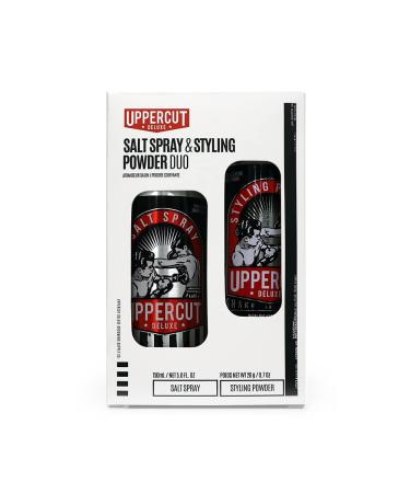 Uppercut Deluxe Sea Salt Spray 150ml and Styling Powder 20g Duo Gift Set