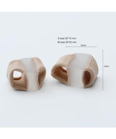 CLIO Bunion Toe Corrector with Gel Spacers - 2 Loops for Overlapping Toes and Bunion Separation - Buy Online on GoSupps.com