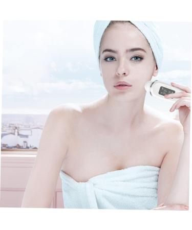 Angoily 1 Set Skin Moisture Test Portable Monitor Professional Oil Tester Humidity Meter Skin Analyser Digital Facial Moisture Meter Intelligent Moisture Tester Beauty Salon Supply White - Buy Online on GoSupps.com