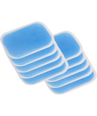 Beaupretty 30 Pieces Leaf Gel Pads for Belly Fitness - Replacement Gel Pads for Abdominal Stimulators & Massage Pads - Blue Fitness Stickers - Buy Online on GoSupps.com