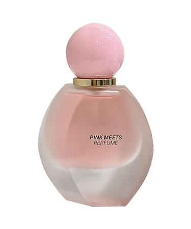 Womens Perfume Pink Encounter Perfume Energetic Skincare Eau De Parfum Sweet Beauty Products Suitable for Special Occasions Perfume Gift for Women 30ML 7x3.5x Pink