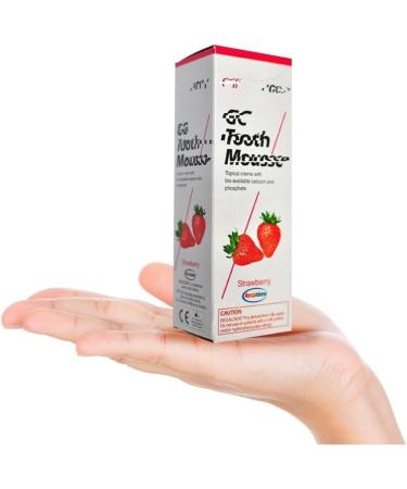 G_C Toothmousse Toothpaste Strawberry Flavour Made in USA - 40 Gram - Buy Online on GoSupps.com