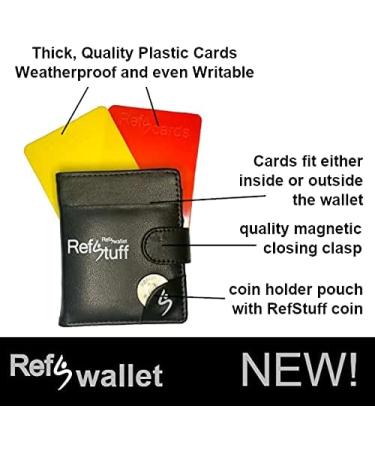 RefStuff RefSwallet Soccer Referee Wallet Scorepad - Official Notebook for Match Scoring - Buy Online on GoSupps.com