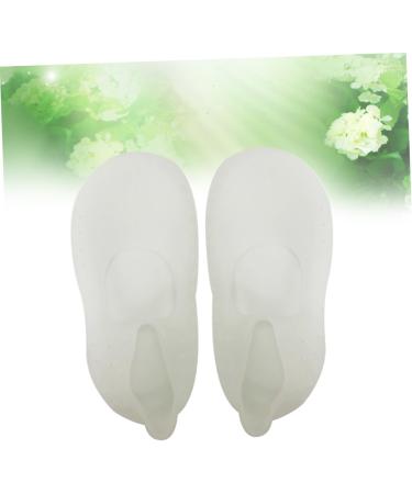 Beaupretty White Socks Socks for Dry Cracked Feet Shoe Insoles Sea Fishing Line Shoe Inserts Silicone Socks Silicone Boat Socks Cracked Foot Socks Heel White White Sock M - Buy Online on GoSupps.com